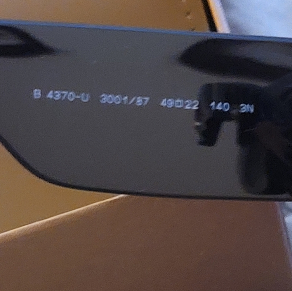 Burberry Chic Black Sunglasses/ FULL INCLUSION/ BNWT - Picture 9 of 10
